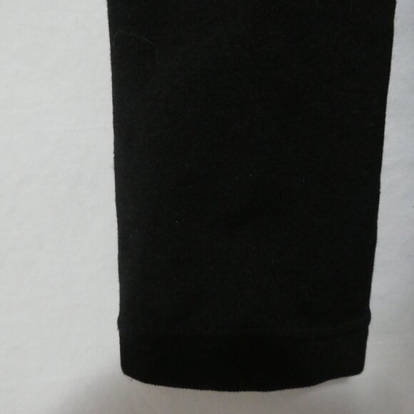 Source Unknown | 9 inch waist measured | Stretchy Girls Black Leggings - Picture 15 of 16